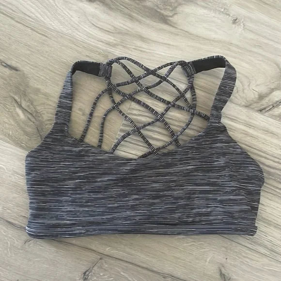 LULULEMON free to be wild bra - Heather dark grey - Picture 1 of 4